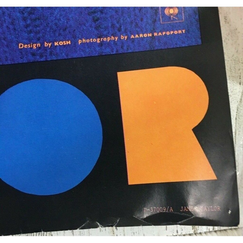 Vtg 1981 James Taylor Record Store Promo Poster Dad Loves His Work - Picture 9 of 12